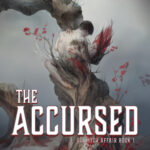 The Accursed Ebook cover. A couple embracing and turning into a tree